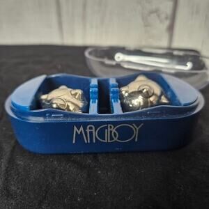 Nikken Magboy Magnetic Stress Reliever Therapy Balls, Made in Japan